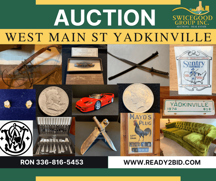 West Main St Yadkinville Auction
