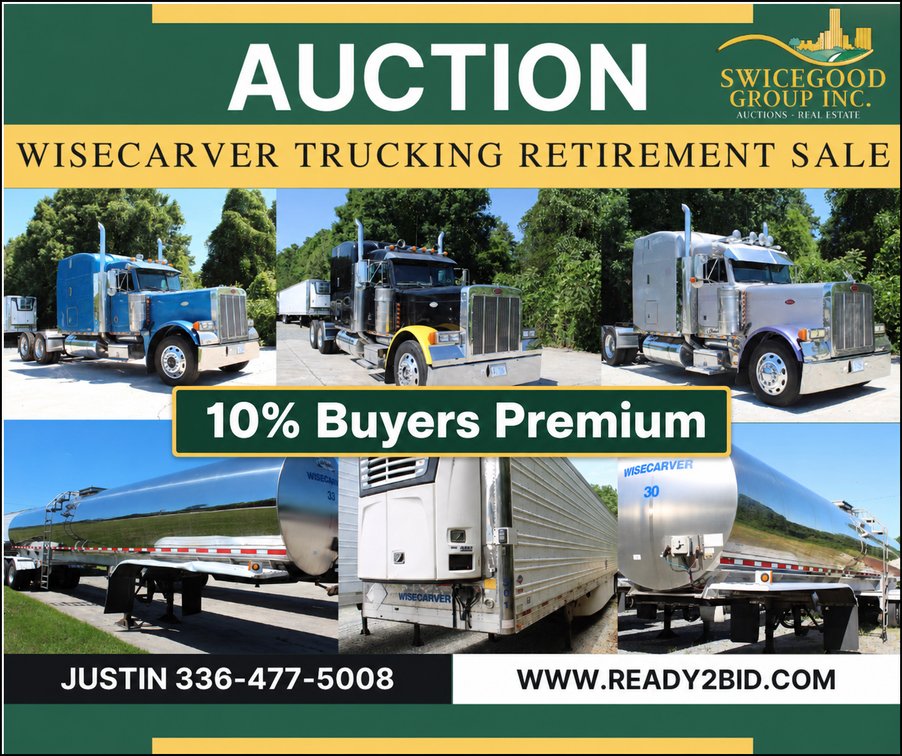 Wisecarver Trucking Retirement Sale