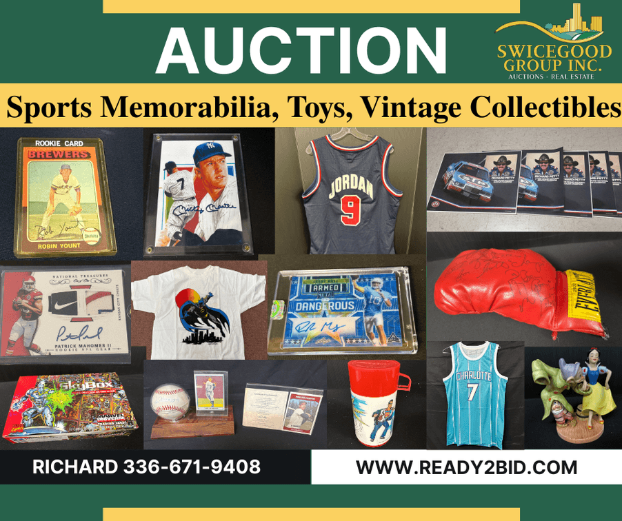 Sports Memorabilia, Toys, Vintage Collectibles