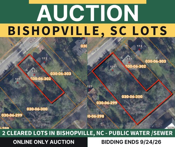Image for Bishopville, SC Buildable Lots