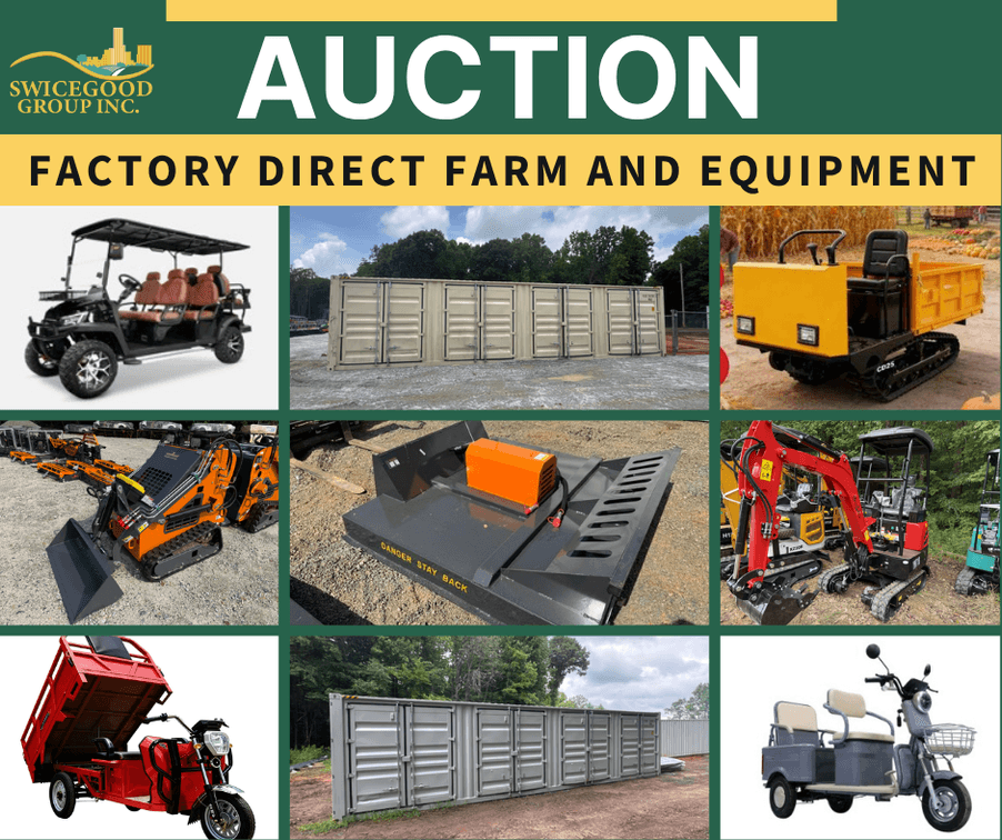 September '26 Factory Direct Farm and Equipment Auction