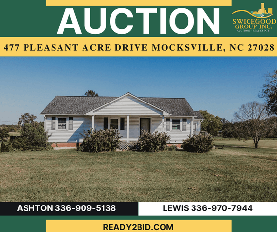 Image for Mocksville Fixer Upper - 477 Pleasant Acre Drive