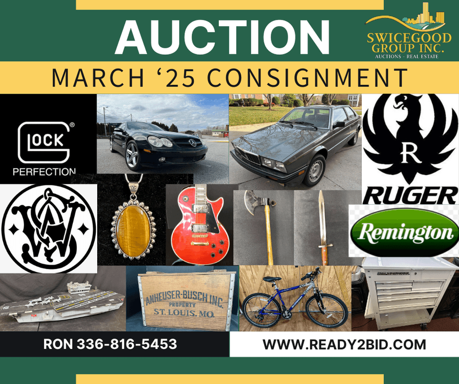March '25 Consignment Auction