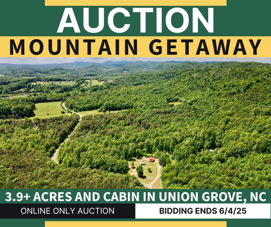 Charming Brushy Mountain Cabin on 3.929 Acres in Union Grove, NC
