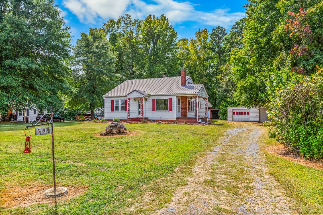 Mocksville Home on 1.64± Acres with Large Workshop