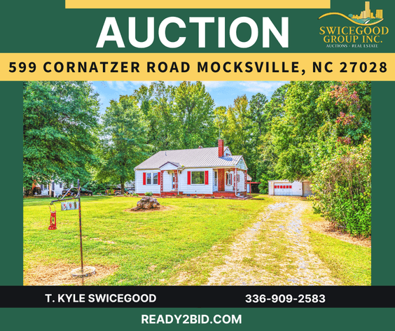 Image for Mocksville Home on 1.64± Acres with Large Workshop