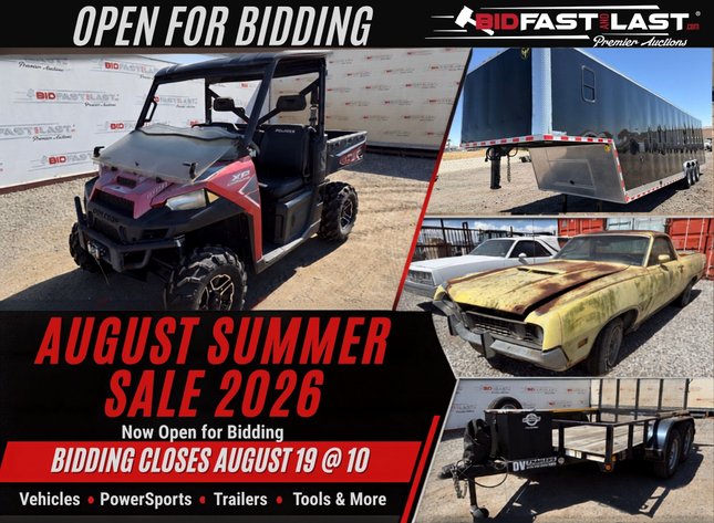 Image for August Summer Sale 2026