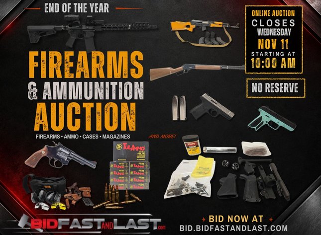 Image for November Firearm Auction 2026