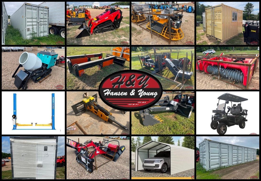 Image for September 15th Container & Attachment Auction - Prairie Farm, WI