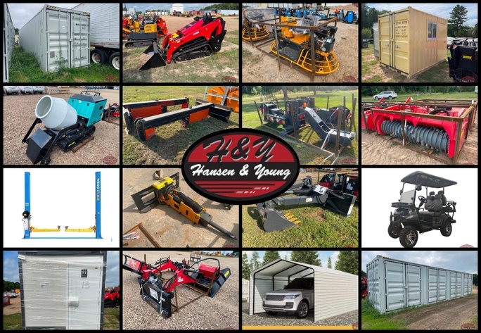 Image for September 15th Container & Attachment Auction - Prairie Farm, WI