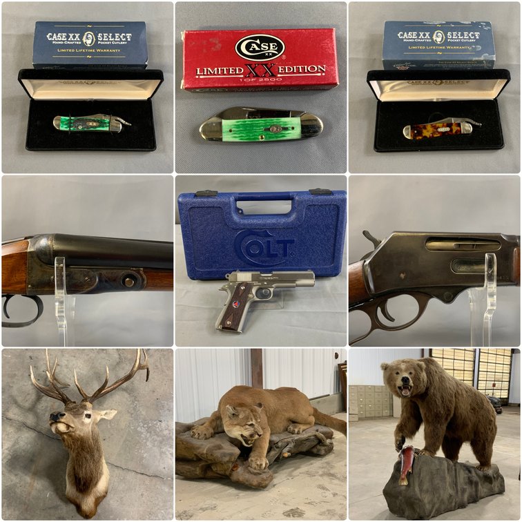 Image for Winter 2024 Guns, Knives, Taxidermy Auction
