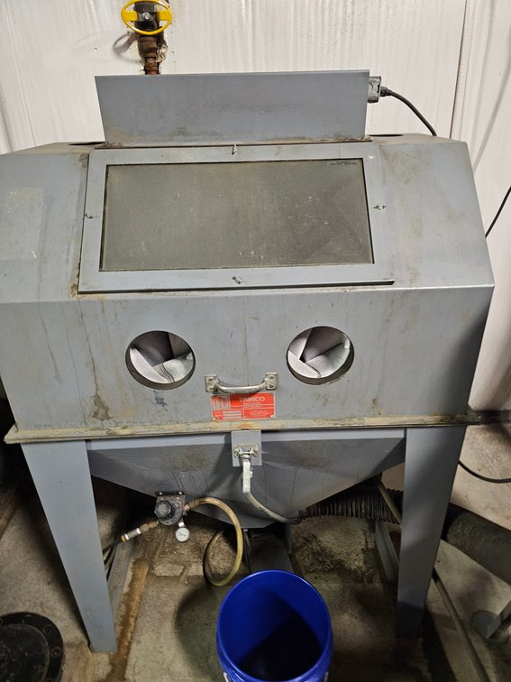 Image for St Albans, WV - Complete Business Liquidation of GSB Process: Band Saws, Shelving, Tools, Steel Shop Tables, and More!