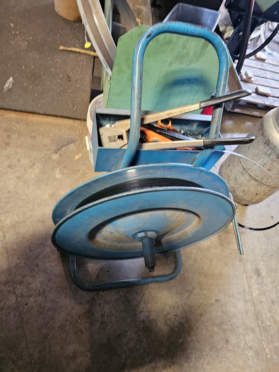 Image for St Albans, WV - Complete Business Liquidation of GSB Process: Band Saws, Shelving, Tools, Steel Shop Tables, and More!