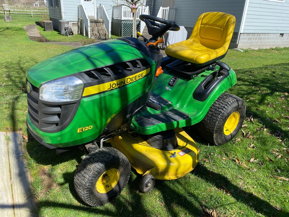 Image for Salem, WV - JD E120 Lawn Tractor, Antiques, Tools, Vintage Items, and Much More!