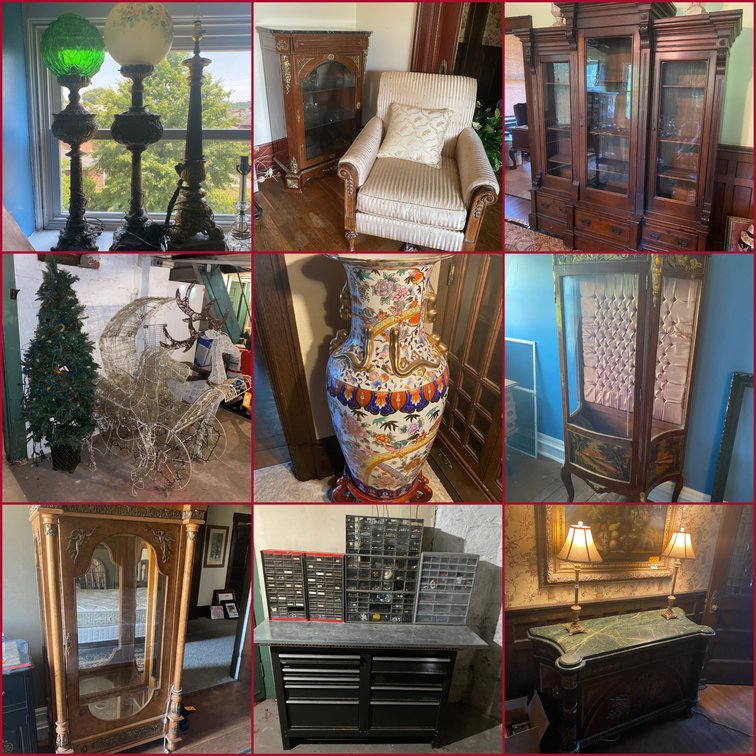 Image for Waynesburg, PA – Moving Auction: Antique & Victorian Style Furniture, Oriental Items, Glassware, Office Furniture, Prints, Seasonal Décor and More!
