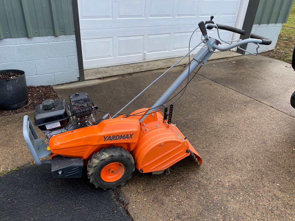 Image for Vanderbilt, PA — Downsizing Auction: Yardmax Rototiller, Tools, Furniture, Electronics, Toys, Trains, Bounce House, Sleds, Pyrex, Household Items, Appliances, Costume Jewelry, Collectibles, Longaberger & More!
