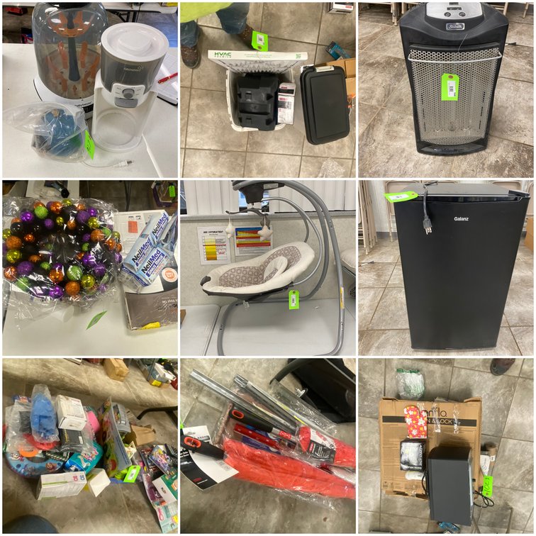 Image for Clarksburg, WV – Large Assortment of Household Goods & general Merchandise