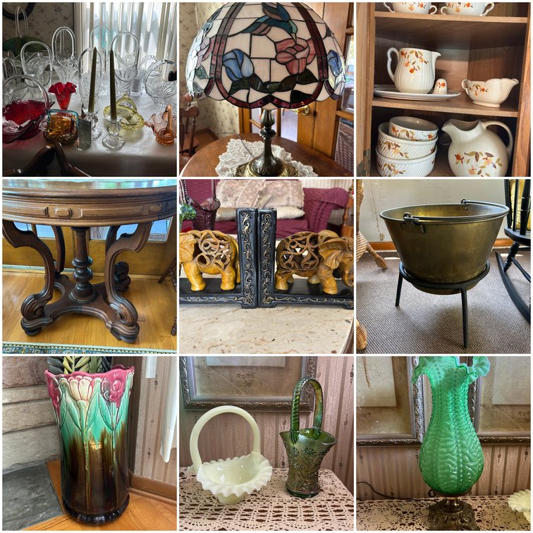 Image for St. Clairsville, OH – Premium Collectible Glassware and Antique Furniture