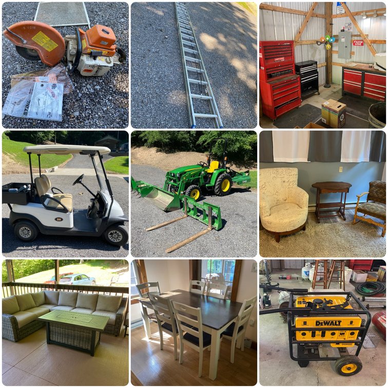 Image for Salem, WV - JD Tractor, Cub Cadet, Golf Cart, Shop Tools, Generators, and More!