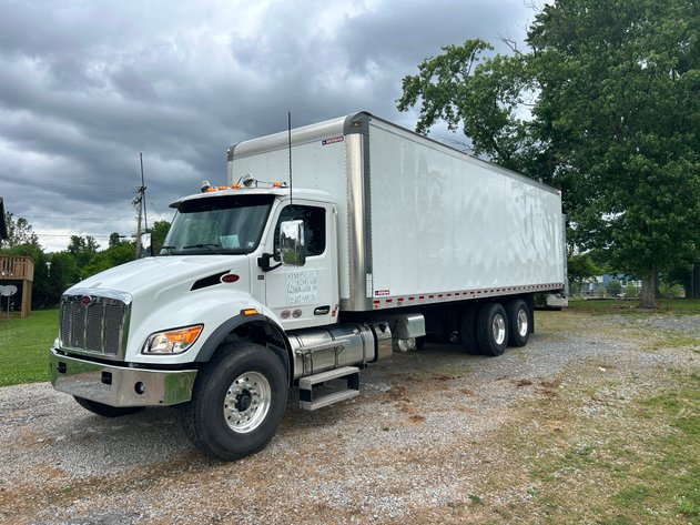 Image for Fayette Co, PA – 2024 Peterbilt 30’ Box Truck & 2021 Coachmen Sportscoach SR366BH