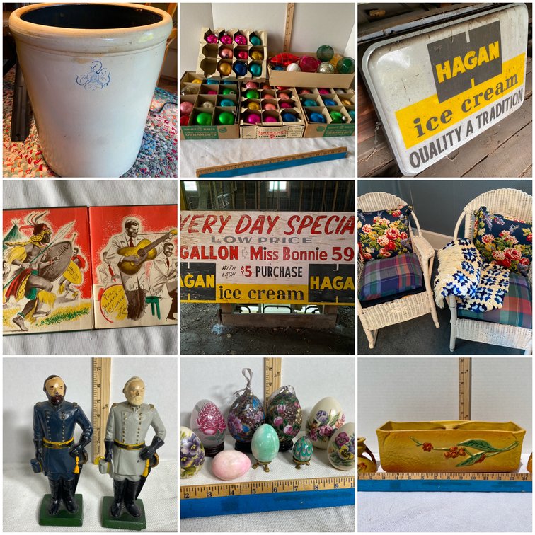Image for Fairmont, WV - Large Online Moving Auction: Antiques, furniture, Hagan's Dairy signs, signed Langston Hughes book, collectibles, household items, and more!