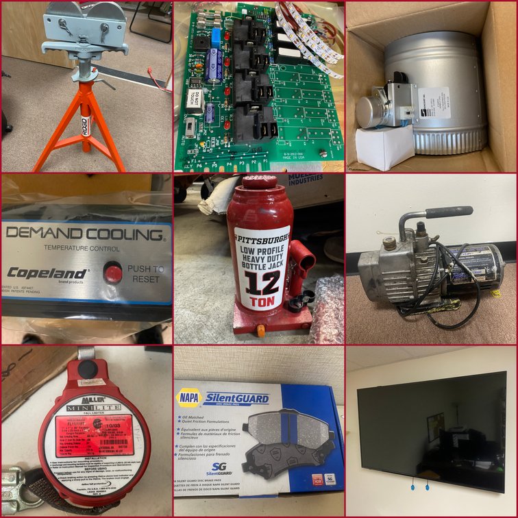 Image for Dunbar, WV -- Toyota Forklift, Electric Pumps, Heat and Cooling Equipment, Refrigeration Supplies, Office Furniture, New and Used Parts.