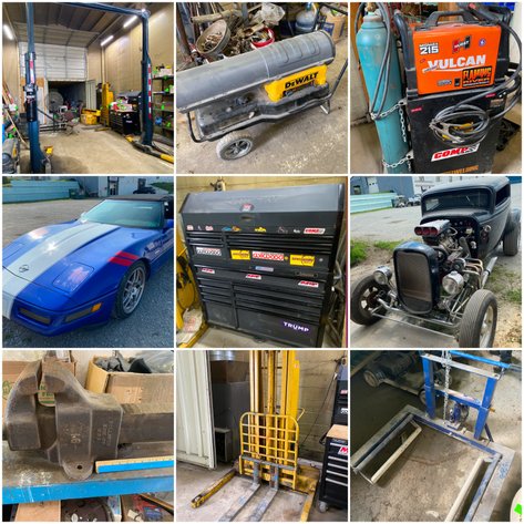 Image for Uniontown, PA -- '32 Ford Hot Rod,  '94 Corvette, Chevy 454 Motor, Car Lift, Tools & Parts