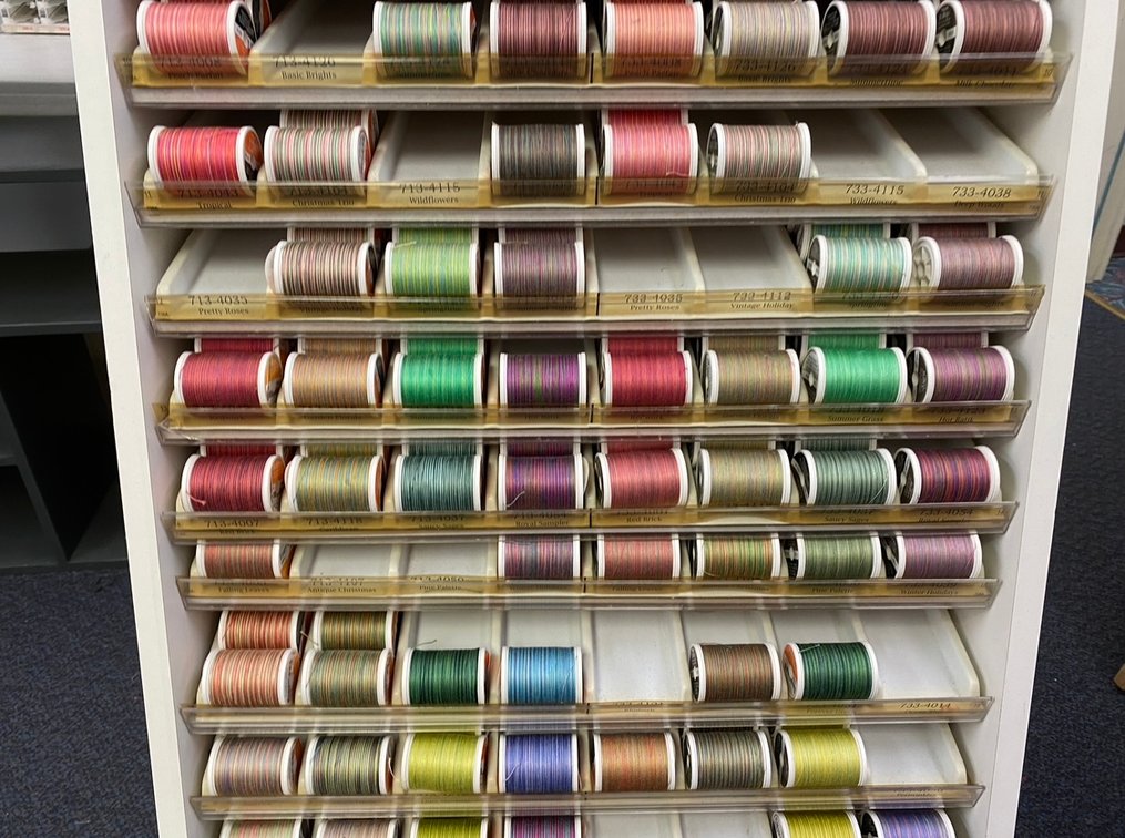 Image for Uniontown, PA -- Sew Special Alterations and Quilt Shop Inventory: Fixtures, Furnishings and Equipment! Antiques, Quilts, Table Runners, Material, Husqvarna, Viking, Singer, Pfaff Machines. Sewing Supplies.