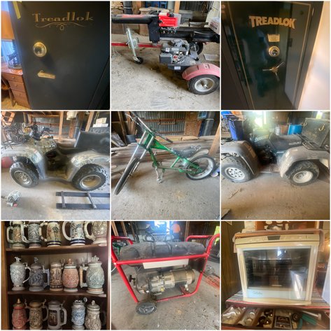 Image for Cameron, WV -- House & Contents of a True Outdoorsman: Hunting Gear, Wine‑Making Equipment, Farm Tools & More
