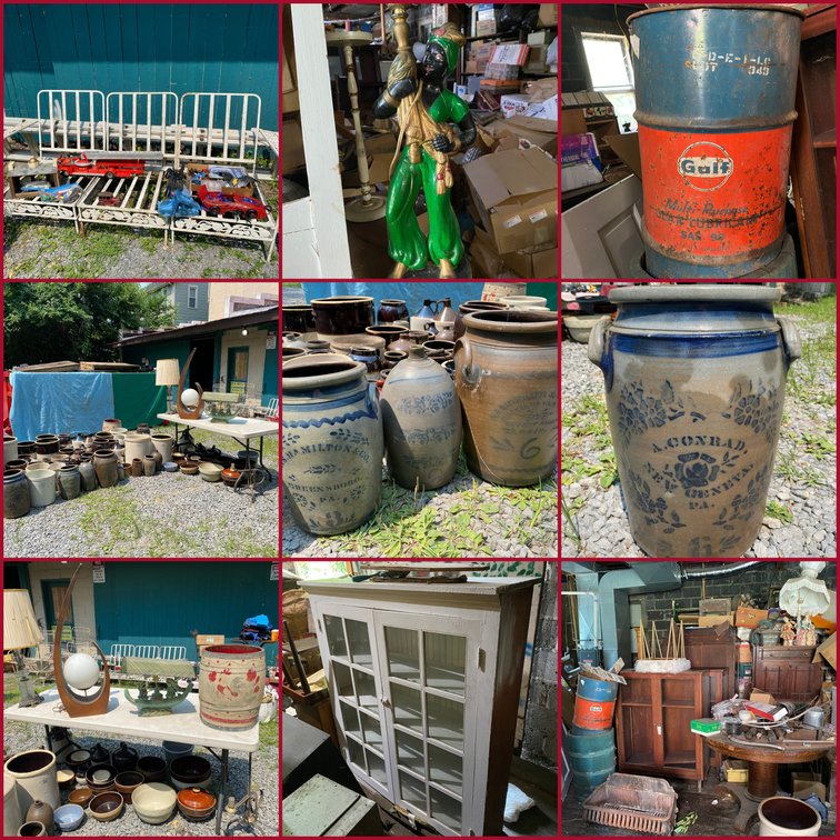 Image for Morgantown, WV -- One Owner Decorated Stoneware, Selection, Children's Items, Paper Glassware/China, Other Antiques, Household, Construction Items, Appliances Over 400 Lots