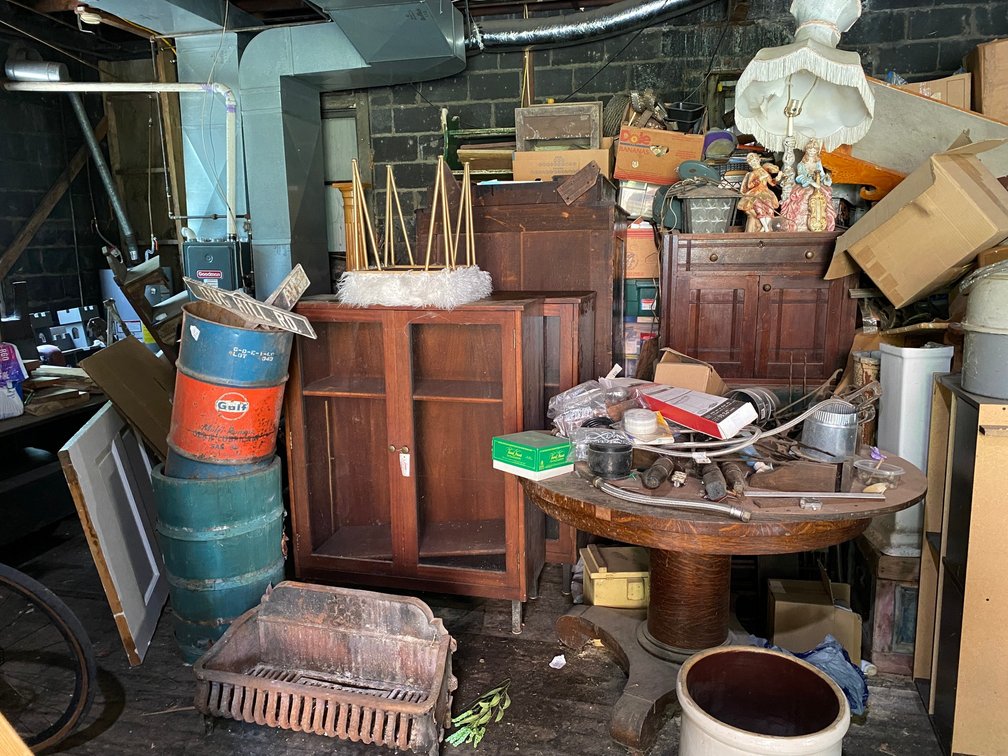 Image for Morgantown, WV -- One Owner Decorated Stoneware, Selection, Children's Items, Paper Glassware/China, Other Antiques, Household, Construction Items, Appliances Over 400 Lots