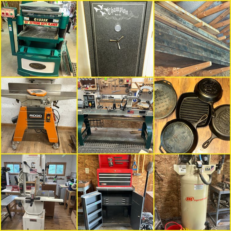 Image for Masontown, WV - Sporting Goods, Fishing Reels, Lures, Complete Woodwork Shop, Hunting Gear, Lumber, and MUCH MORE