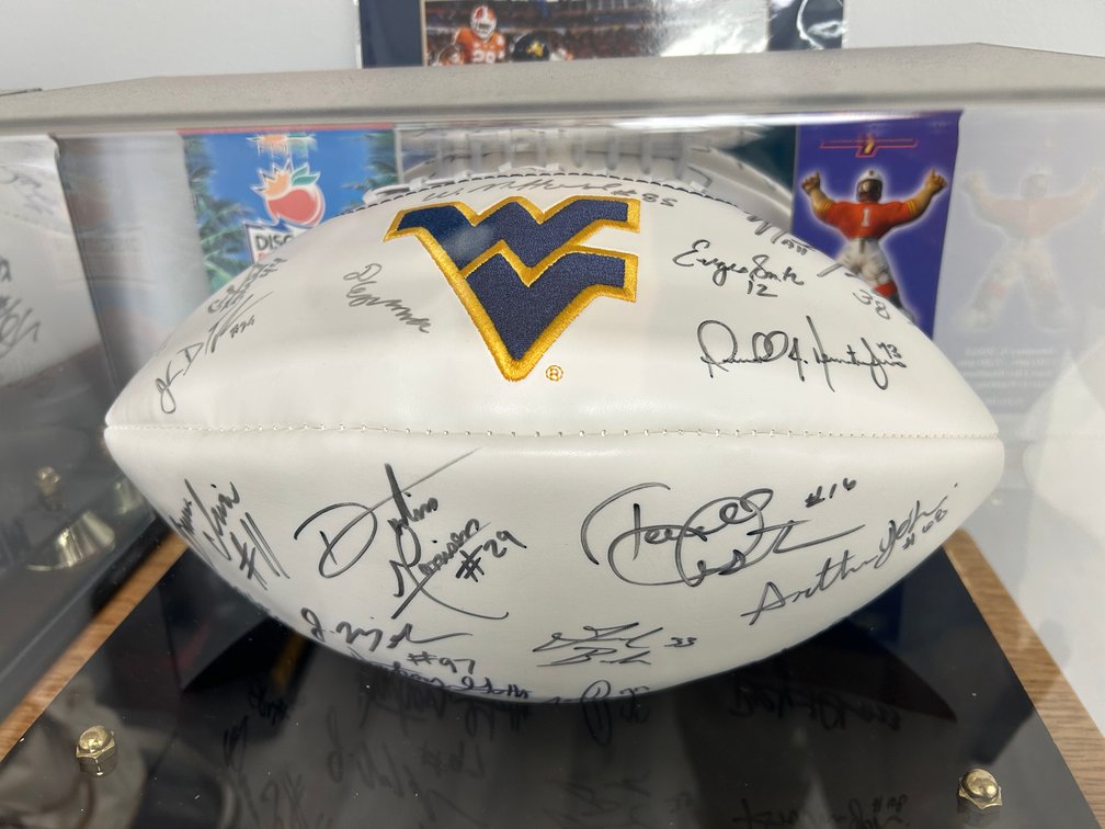 Image for Morgantown, WV - Signed WVU Memorabilia, Commercial Office Furnishings & Equipment