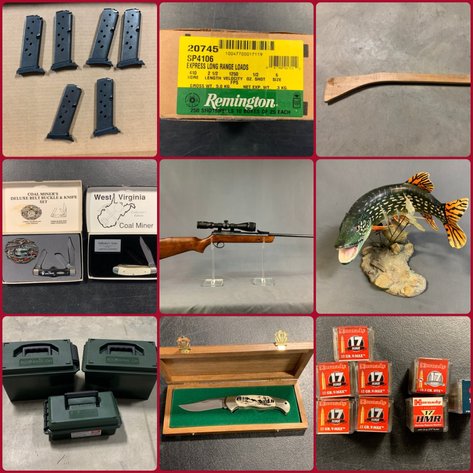 Image for Shinnston, WV - Summer 2026 Gun Auction: Ammo, Knives, Optics, Gun Parts and More! Day 2 of 2!
