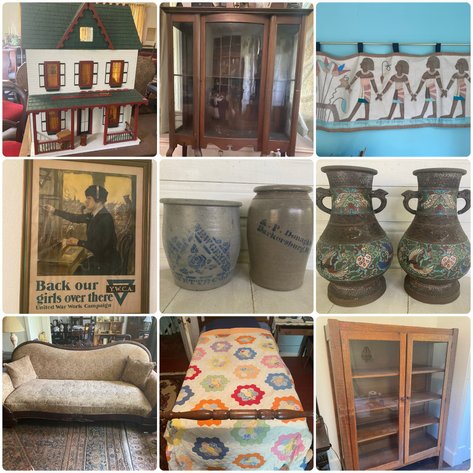 Image for Barrackville, WV - Sale #1 of the Prominent Watson Estate: Nearly 400 Lots of Decorated Stoneware, Advertising, Coins, Jewelry, Rugs, Glassware & Collectibles