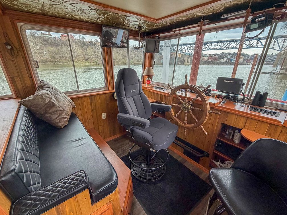 Image for West Brownsville, PA -- 74’ Custom Paddlewheel Houseboat