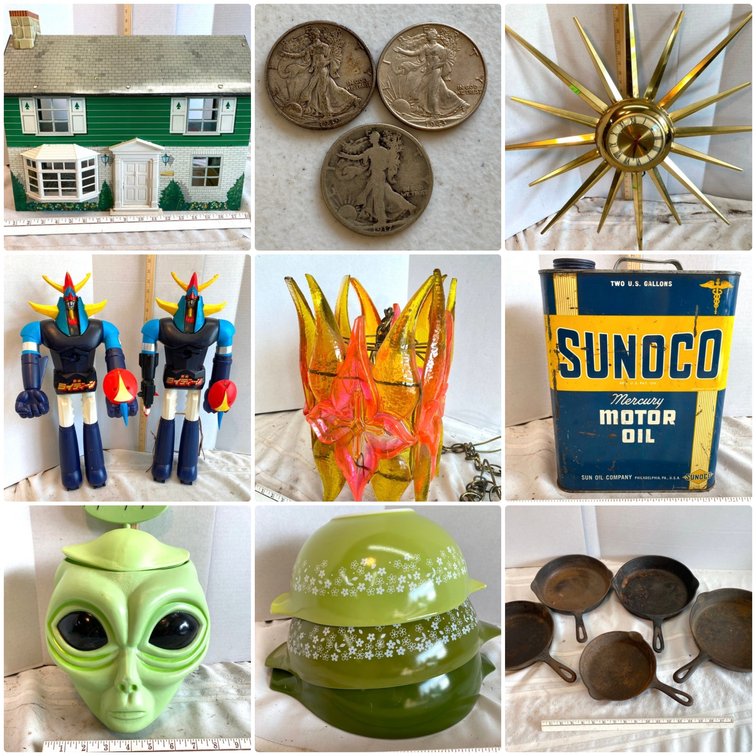 Image for Vanderbilt, PA - Over 500 Lots! Antiques and Collectibles, Silver Coins, Local Memorabilia, Furniture, Clocks, Lamps, Petroliana, and More!