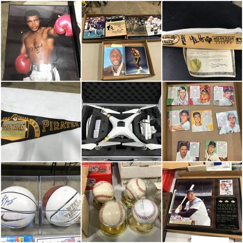 Image for Shinnston, WV - 200+ Lots of Sports Memorabilia, Signed Collectibles & Cards