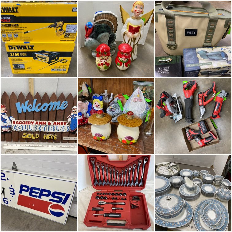 Image for Vanderbilt, PA - Snap-on & Milwaukee Tools, Hunting Gear, Antiques, Jewelry & Collectibles