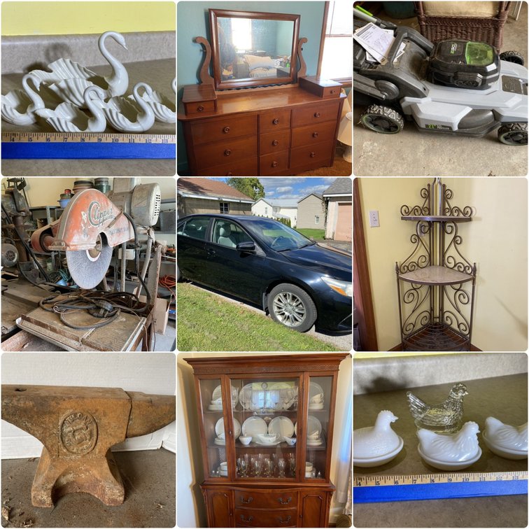 Image for Uniontown, PA - 2015 Toyota Camry, Tools, Antiques & Household Furnishings