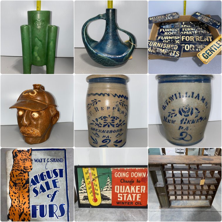 Image for Washington, PA - Decorated Stoneware, Art Pottery, Advertising & Antiques