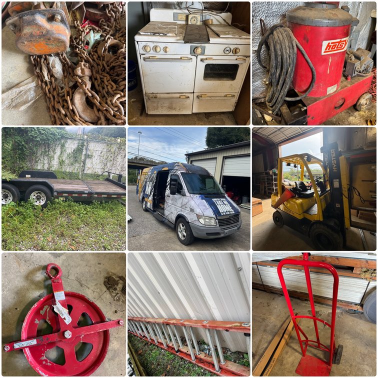 Image for Charleston, WV - Freightliner Sprinter Van, Hyster Forklift, Big Tex Trailer & Building Supplies