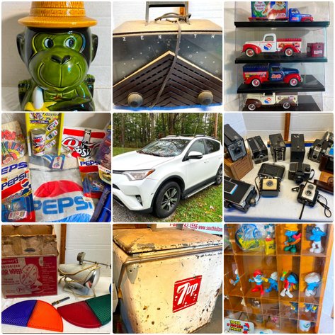 Image for McClellandtown, PA – Estate of Vernon Tanner: 2017 Toyota RAV4, Sporting Goods, Vintage Cameras & Collectibles, and More!