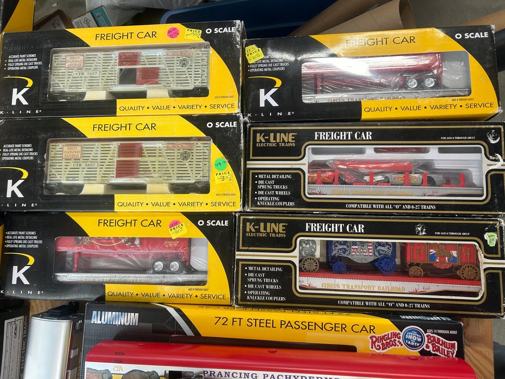 Image for Shinnston, WV - Lionel, K-Line & Bachmann Trains, Circus Memorabilia & Vintage Toys