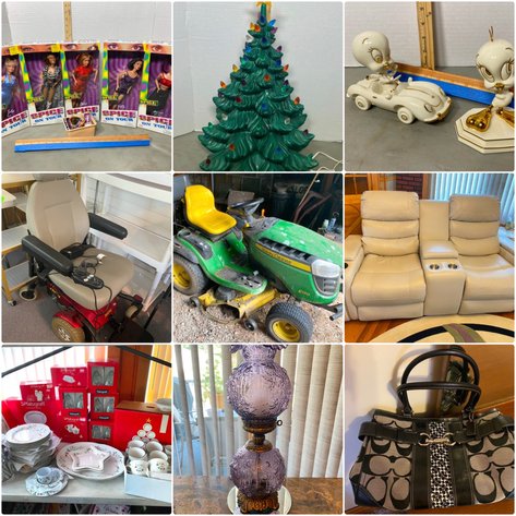 Image for Uniontown, PA - John Deere Riding Mower, Tools, Rototiller, Canning Supplies, Collectibles, Furniture, Jewelry, Mobility Scooter & More!