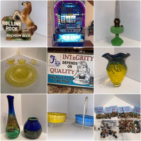 Image for Jane Lew, WV - Fenton, Akro Agate, WV Art Glass, Antiques & Collectibles, and Much More!