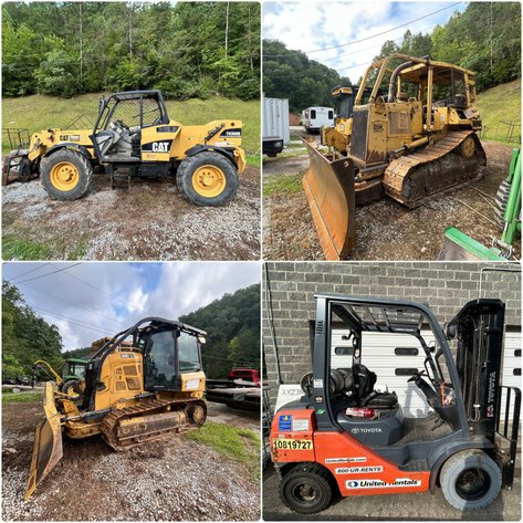 Image for Inez, KY - Caterpillar Dozers, Telehandler & Toyota Forklift