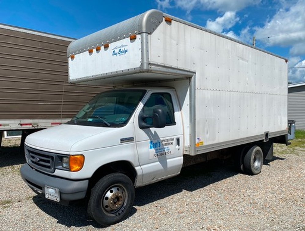 Image for Uniontown, PA - 2007 Ford E450 Box Truck, 32' Storage Trailer, Tools, Building Supplies & More!