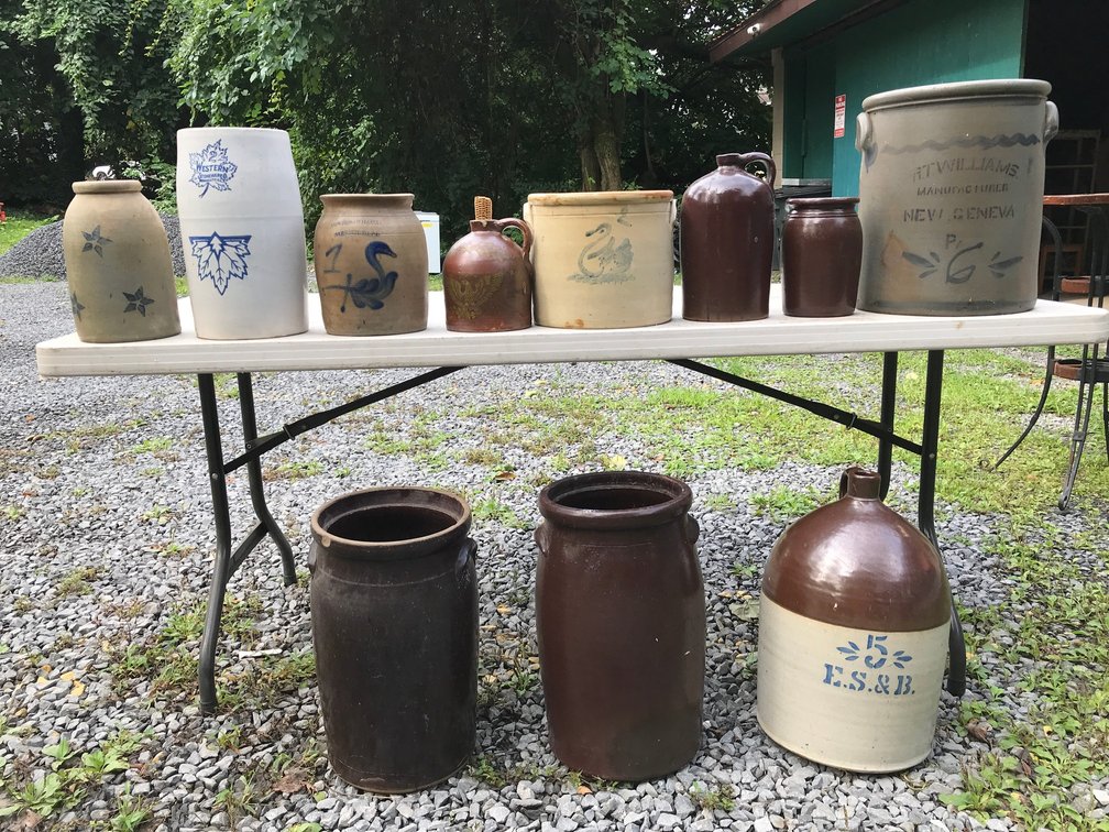 Image for Morgantown, WV - Over 300 Lots of Stoneware, Morgantown Pottery, Vintage Star Wars, Primitives & Collectibles