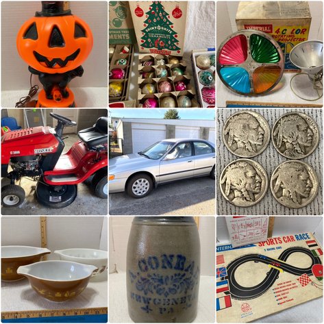 Image for Uniontown, PA - Estate of Nancy Jean Henry: 1996 Honda Accord, Silver Coins, Vintage Christmas, Furniture & More!